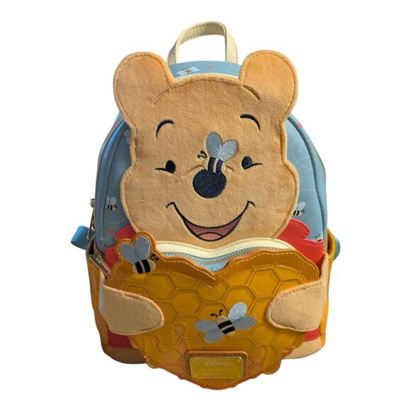 Loungefly Disney Winnie the Pooh Scented Mini Backpack Honey Pot Bee New Tags main image 5